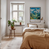 Nanda Devi Poster - Himalayan Wall Decor