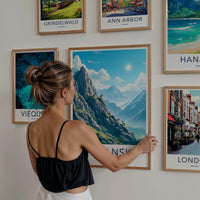 Tatra National Park Poster - Scenic Mountain Vista & Slovakia Wall