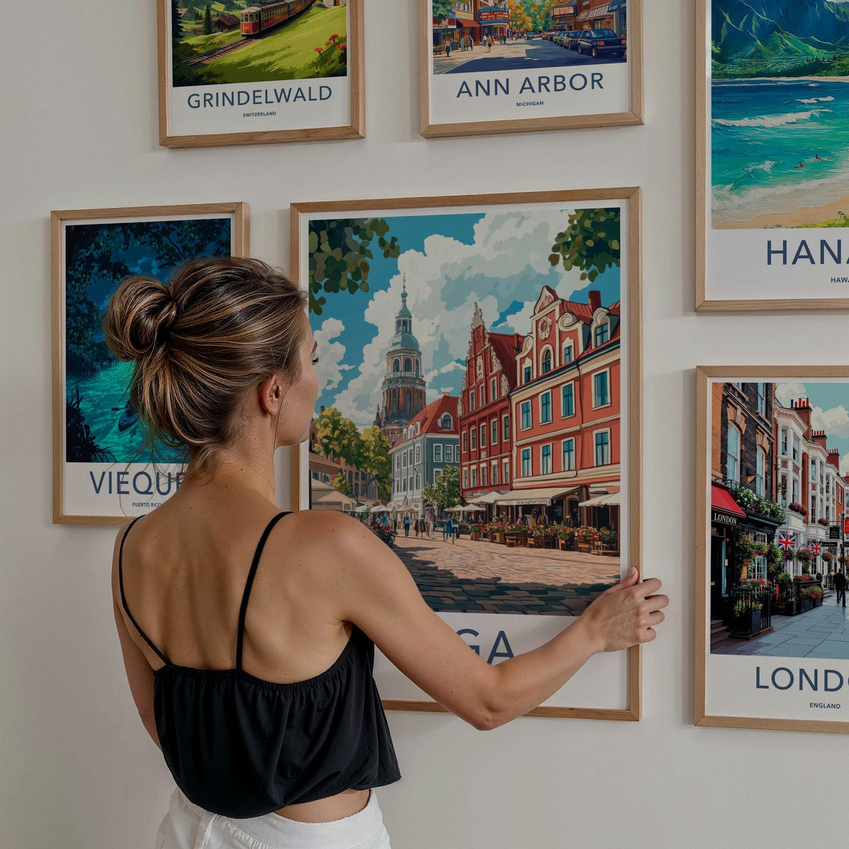 Riga Poster - Latvia Wall Art