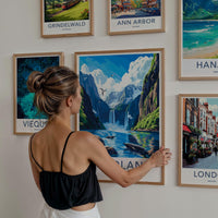 Fiordland Poster - New Zealand Wall Art