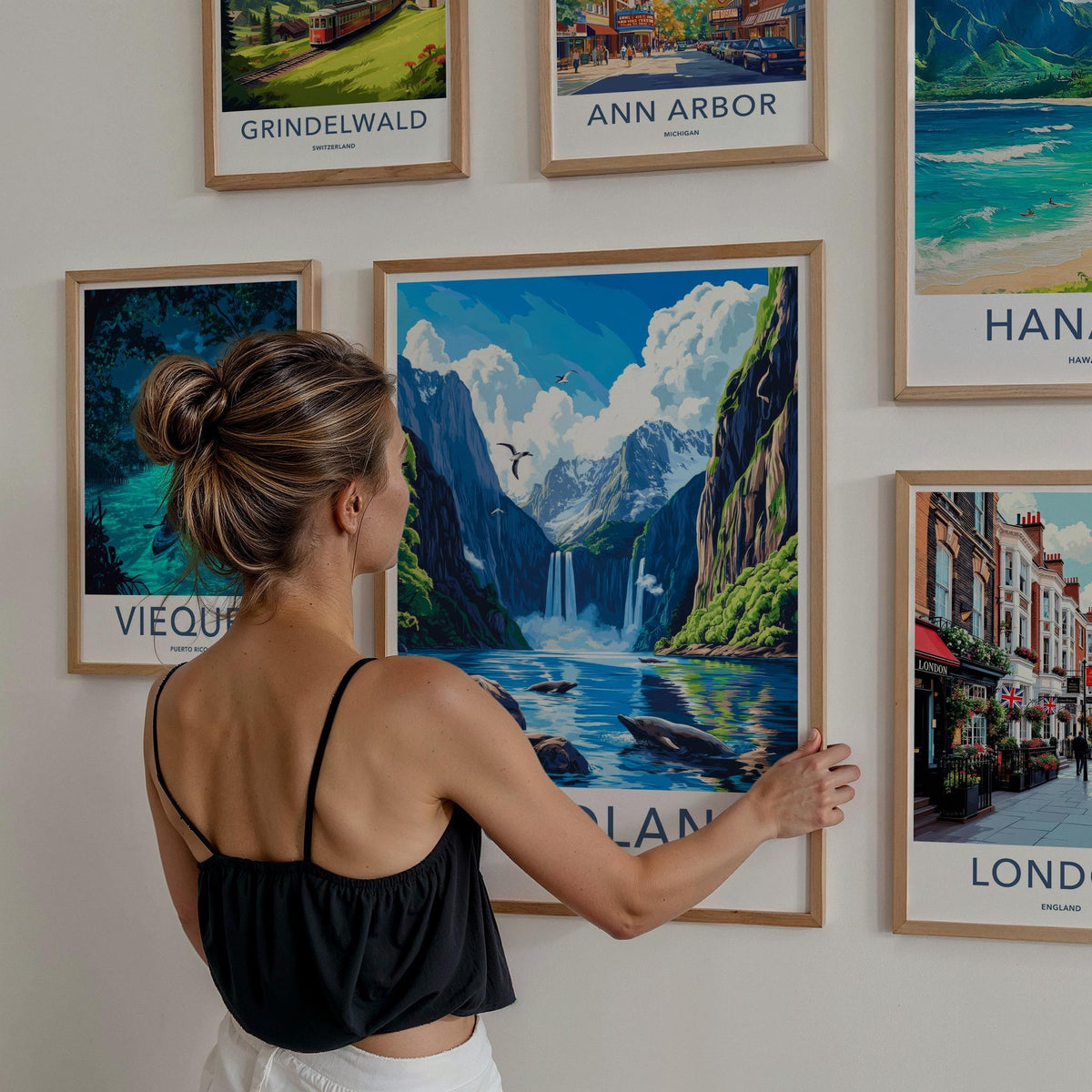Fiordland Poster - New Zealand Wall Art