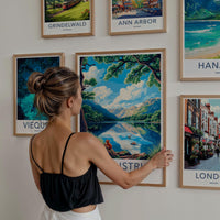 Lake District Poster - British Landscape Print