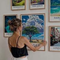 Kruger National Park Poster - Safari Wildlife Wall Art