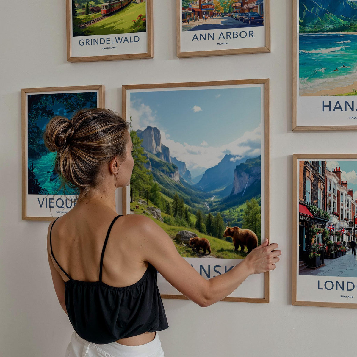 Tatranský National Park Poster - Mountain Landscape Art & Scenic