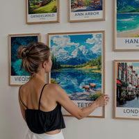 Grand Teton National Park Poster - Mountain Wall Art & Scenic