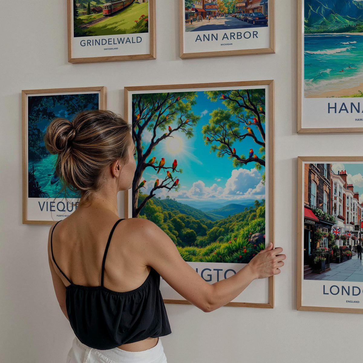 Lamington National Park Poster - Vibrant Rainforest Wall Art & Scenic