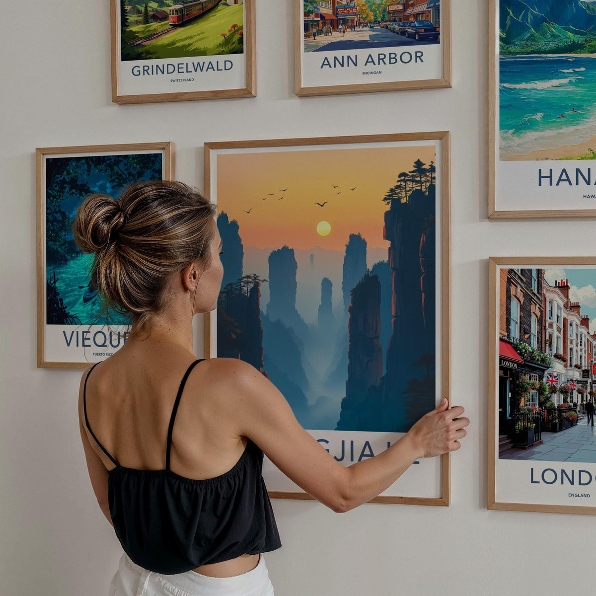 Zhangjiajie National Park Poster - Scenic Nature Wall Art