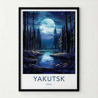 Yakutsk Wall Art - Siberia Decor