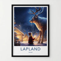 Lapland Poster - Finland Wall Art