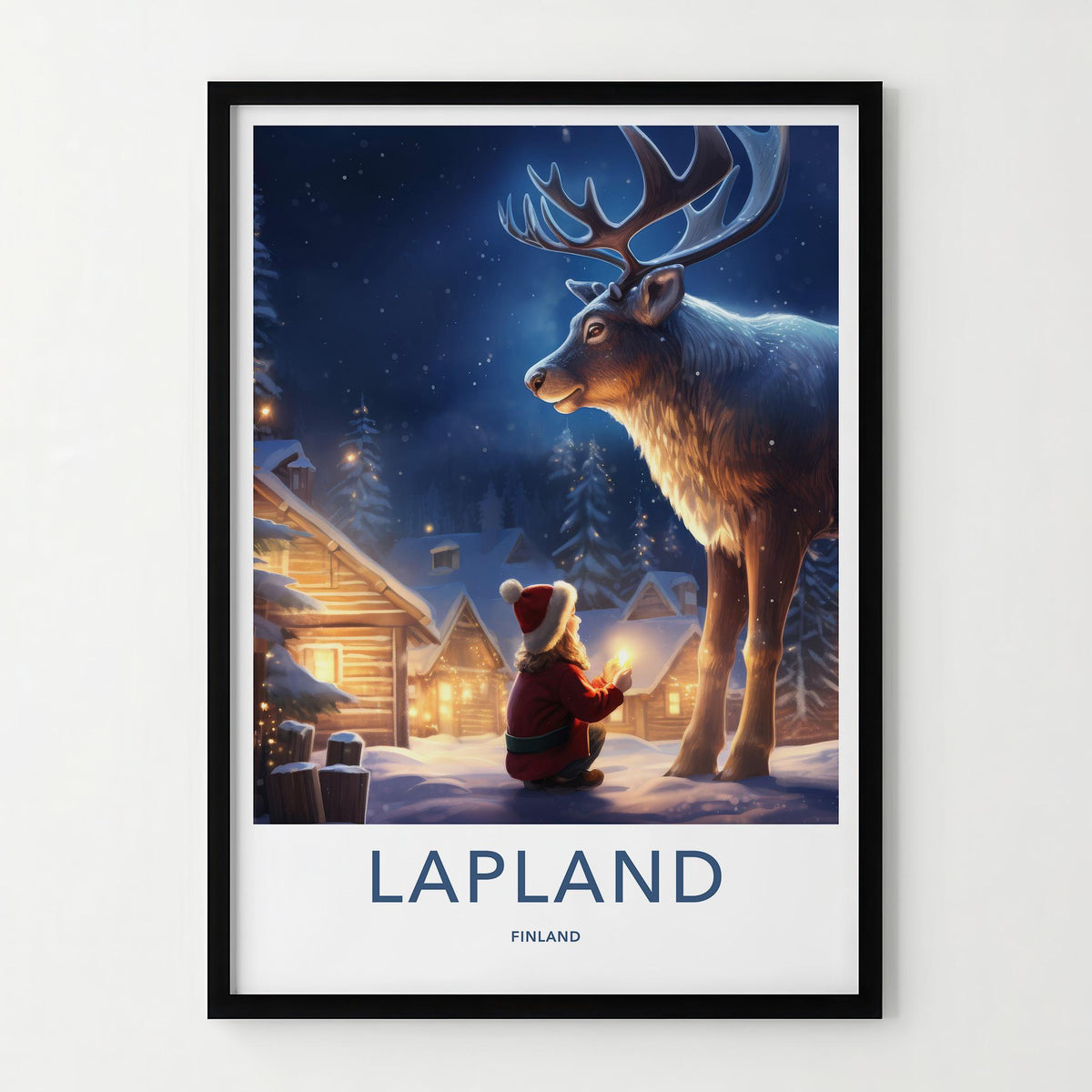 Lapland Poster - Finland Wall Art