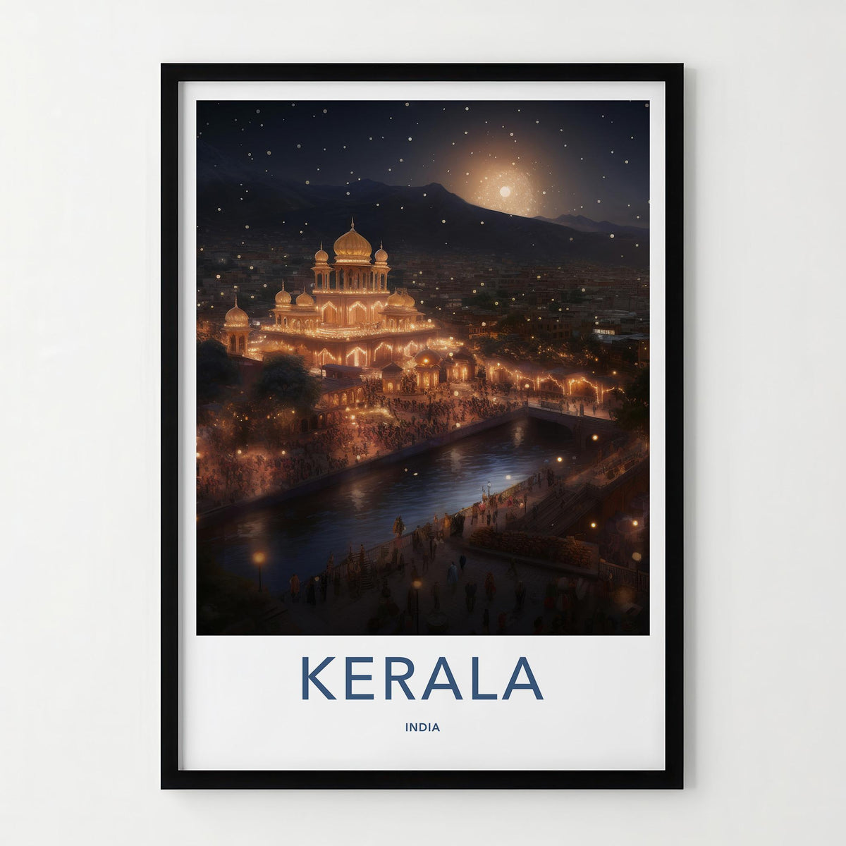 Kerala Wall Art - Scenic Kerala Landscape Poster Print
