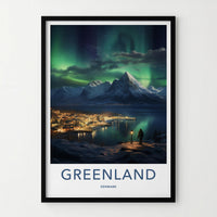 Greenland Poster - Arctic Wall Decor With Majestic Fjords & Northern