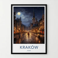 Kraków Poster - Poland Wall Art