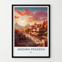 Andhra Pradesh Poster - Vibrant Indian Wall Art