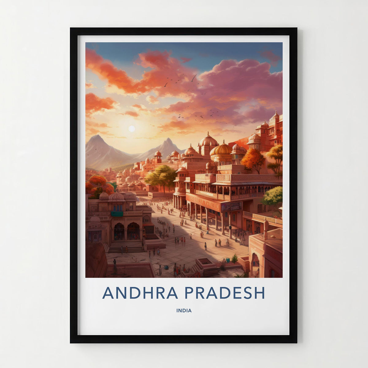 Andhra Pradesh Poster - Vibrant Indian Wall Art