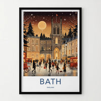 Bath England Poster - Georgian Architecture Print