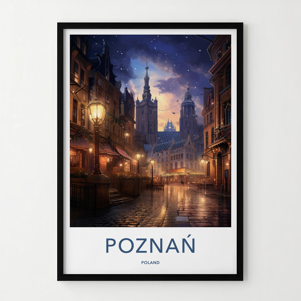 Poznań Poster - Historic Poznań Print
