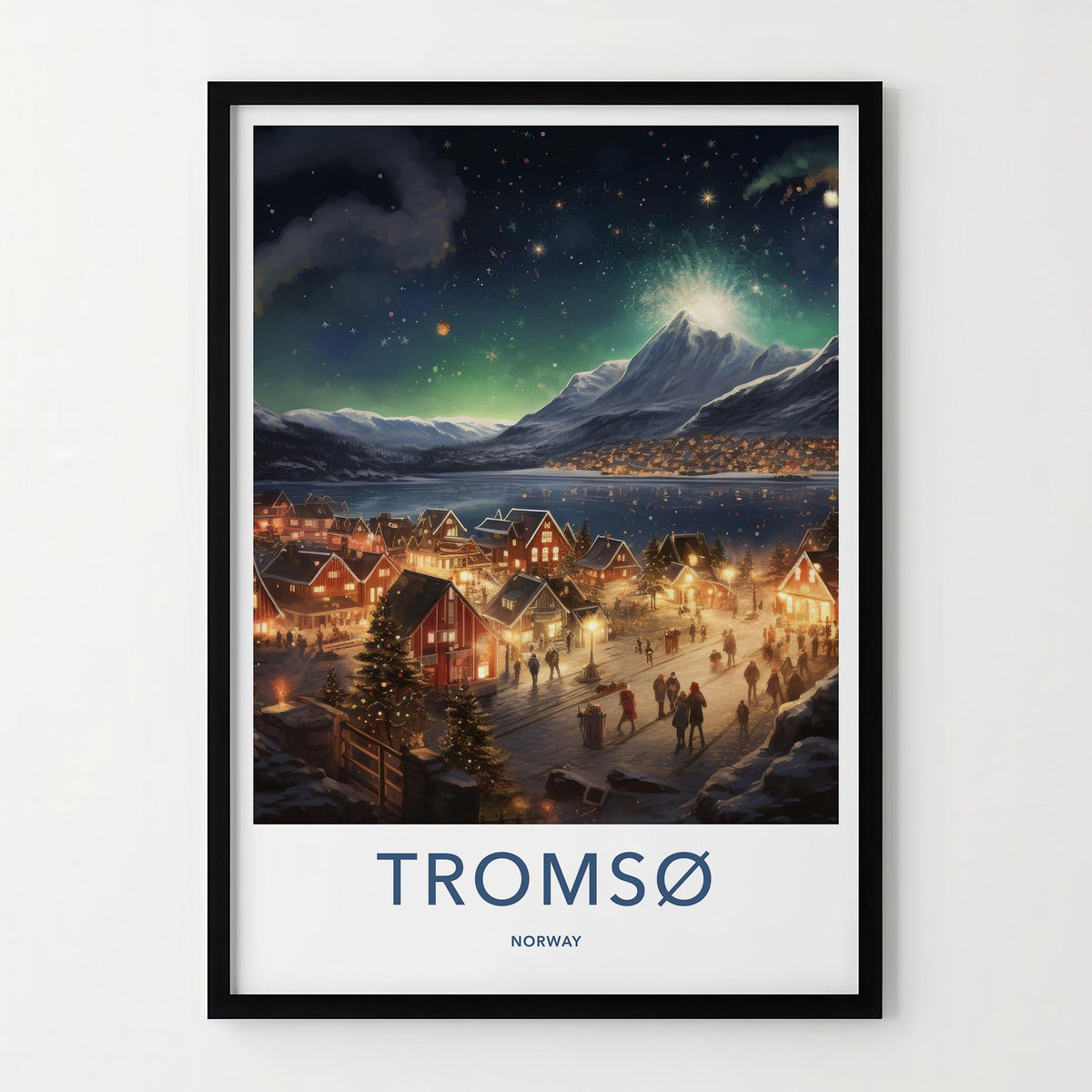 Tromsø Poster - Norway Wall Art