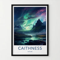 Caithness Scotland Poster - Scenic Highlands Wall Decor & Northern