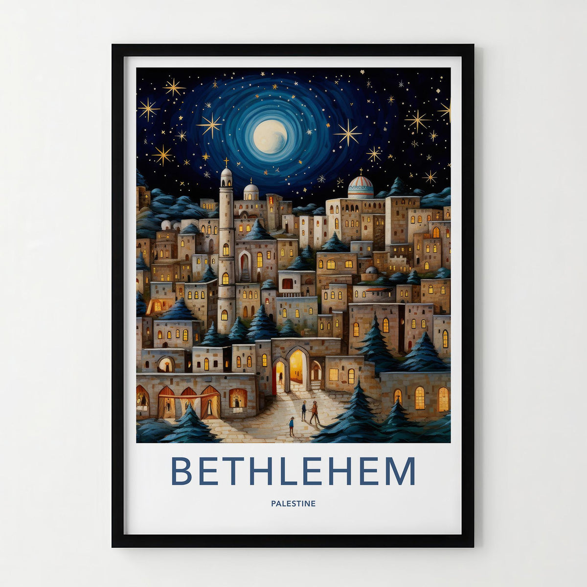 Bethlehem Wall Art - Historic City Artwork