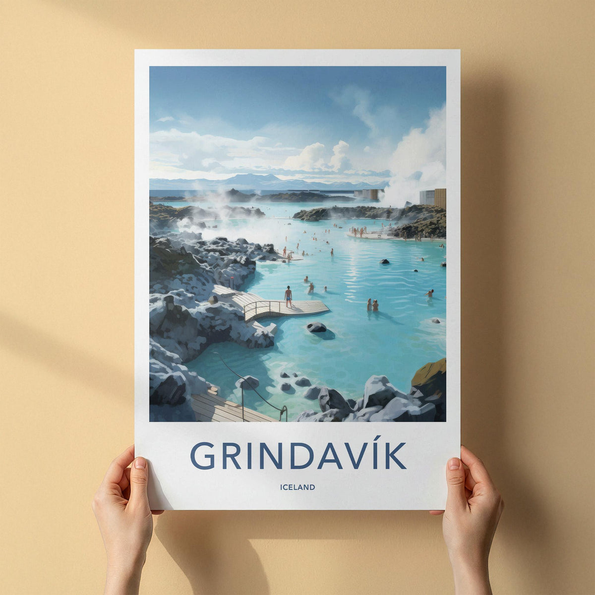 Grindavik Poster - Iceland Wall Art