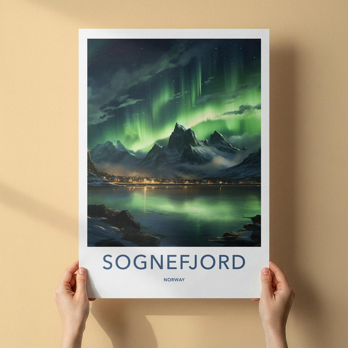 Sognefjord Poster - Norway Wall Art