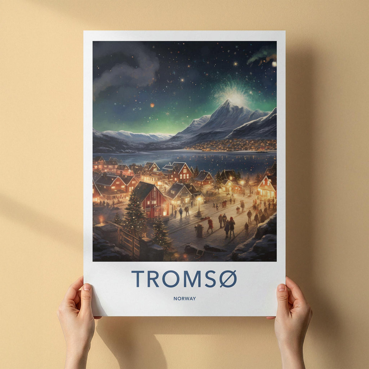 Tromsø Poster - Norway Wall Art