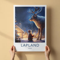 Lapland Poster - Finland Wall Art