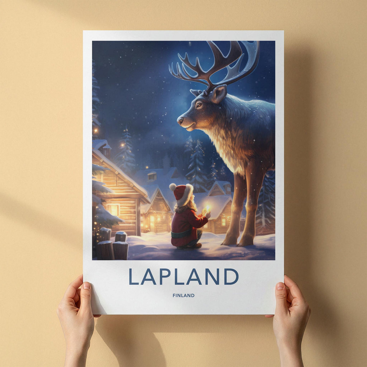 Lapland Poster - Finland Wall Art