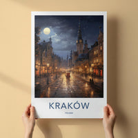 Kraków Poster - Poland Wall Art