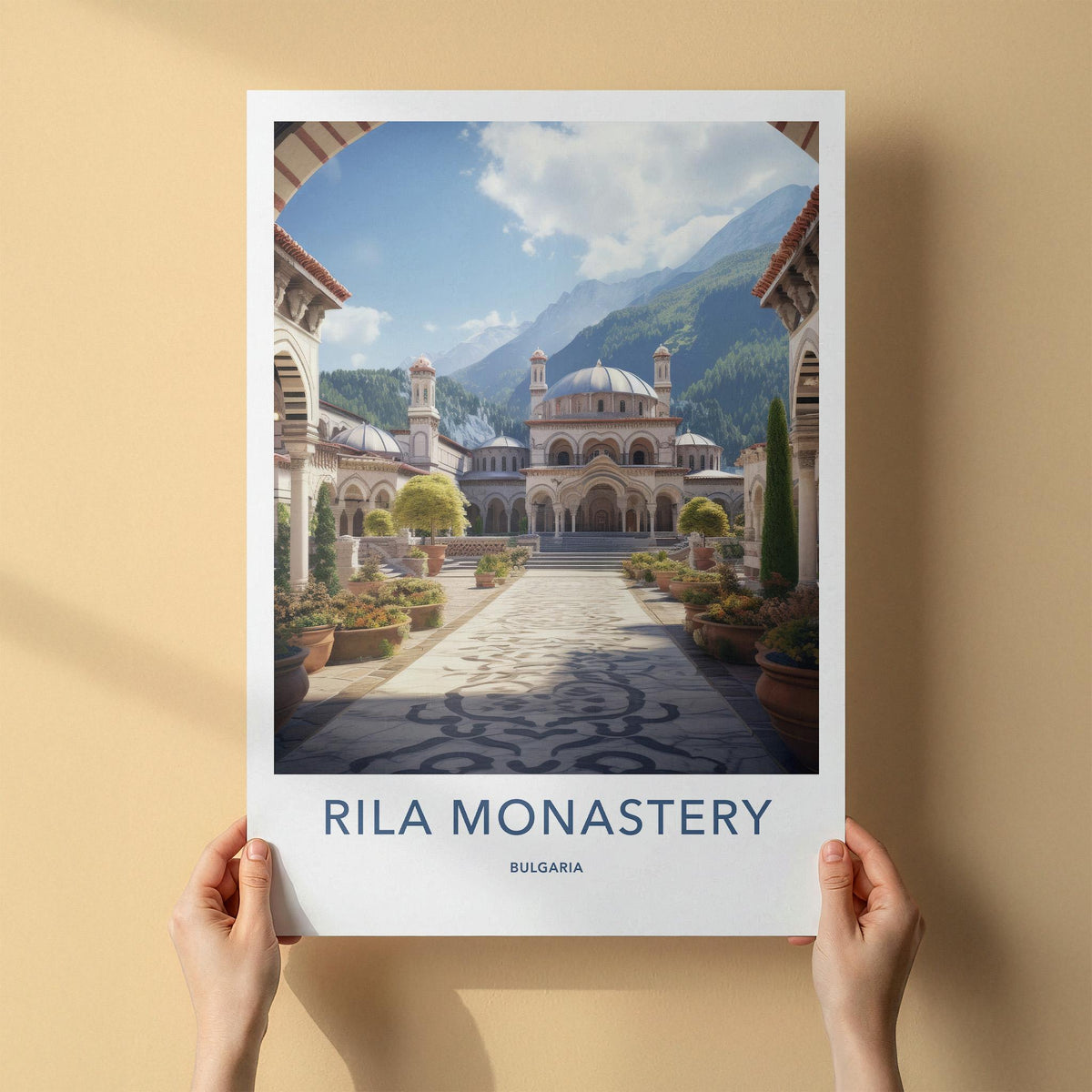 Rila Monastery Poster - Bulgaria Wall Art
