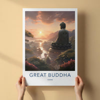 Great Buddha Poster - Taiwan Wall Art