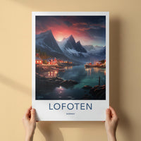 Lofoten Poster - Norway Wall Art
