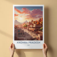 Andhra Pradesh Poster - Vibrant Indian Wall Art