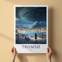 Tromsø Poster - Northern Lights Print