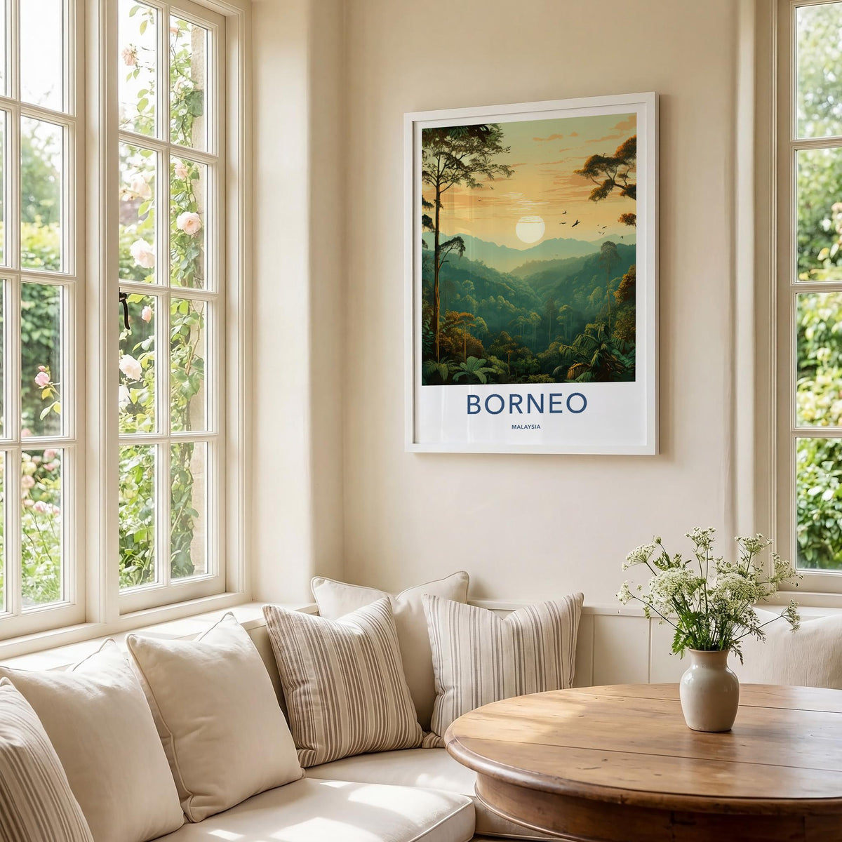 Borneo Poster - Malaysia Wall Art