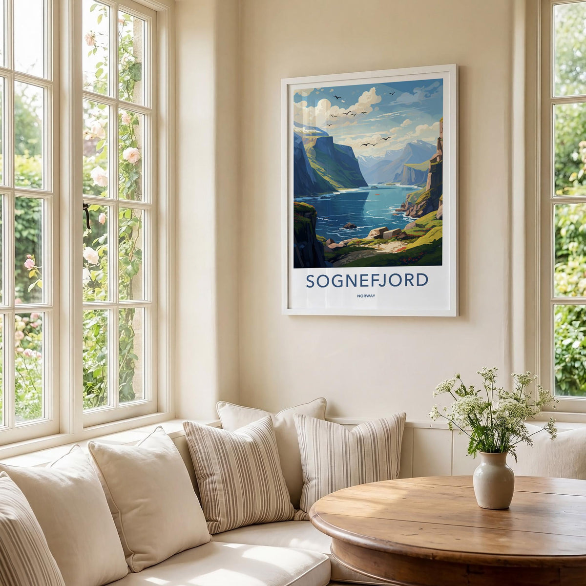 Sognefjord Poster - Norway Wall Art