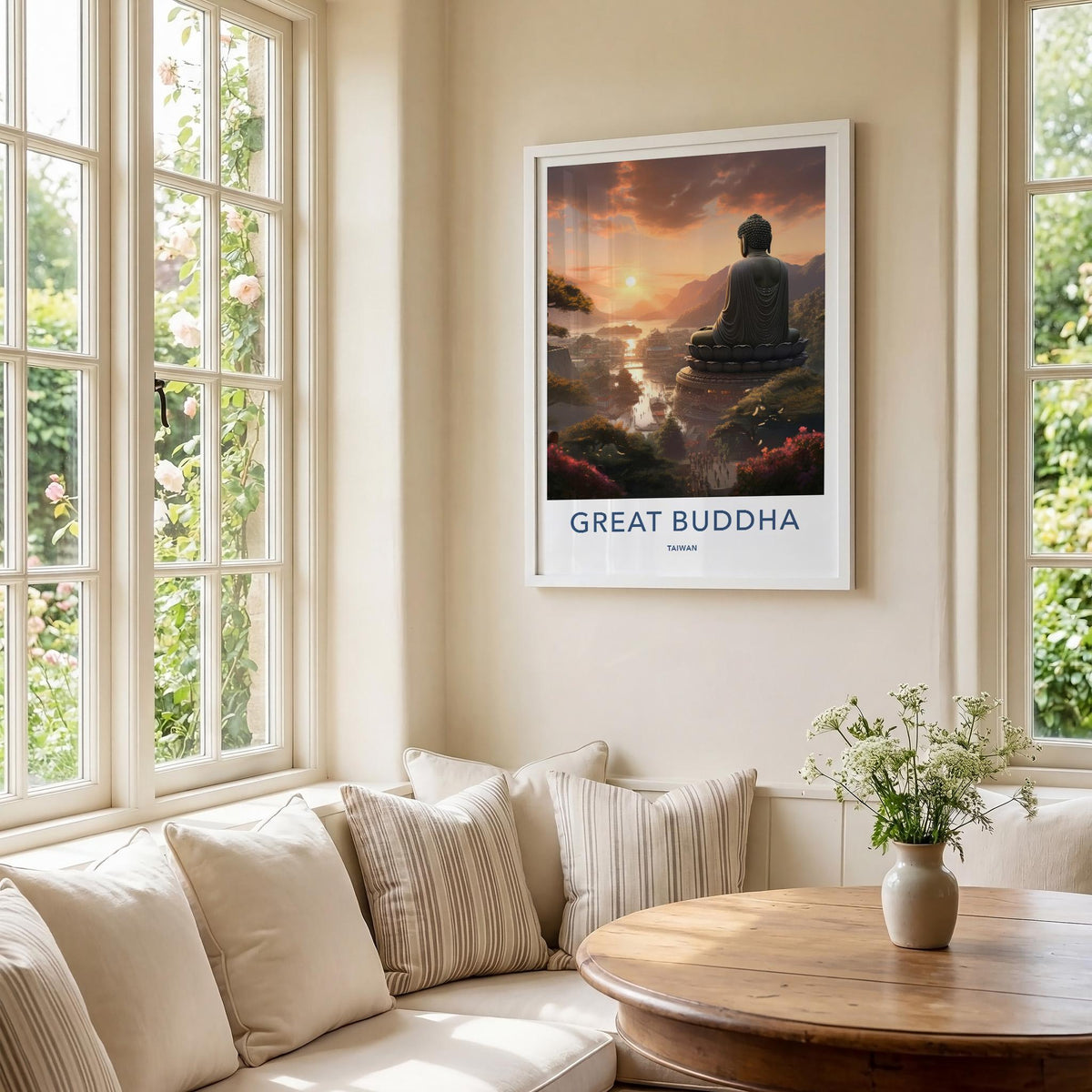 Great Buddha Poster - Taiwan Wall Art