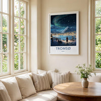 Tromsø Poster - Northern Lights Print