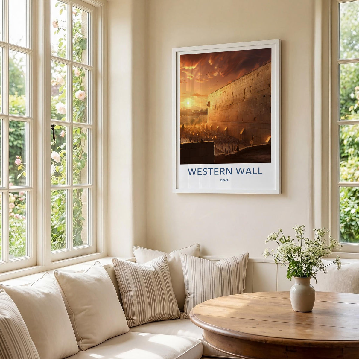 Western Wall Poster - Jerusalem Travel Poster