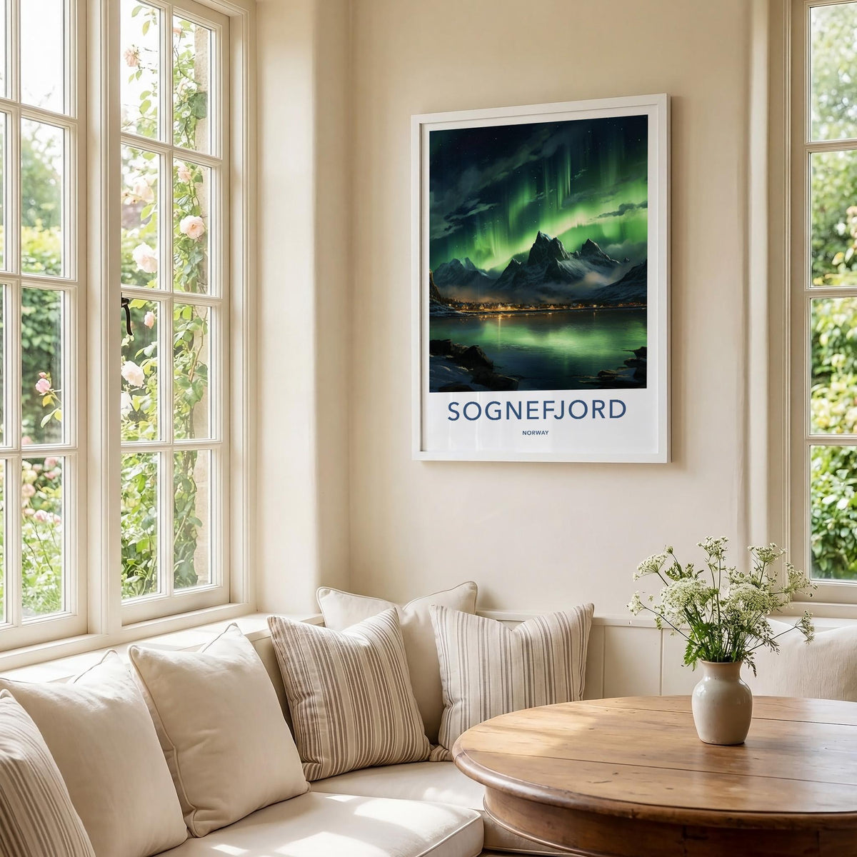 Sognefjord Poster - Norway Wall Art