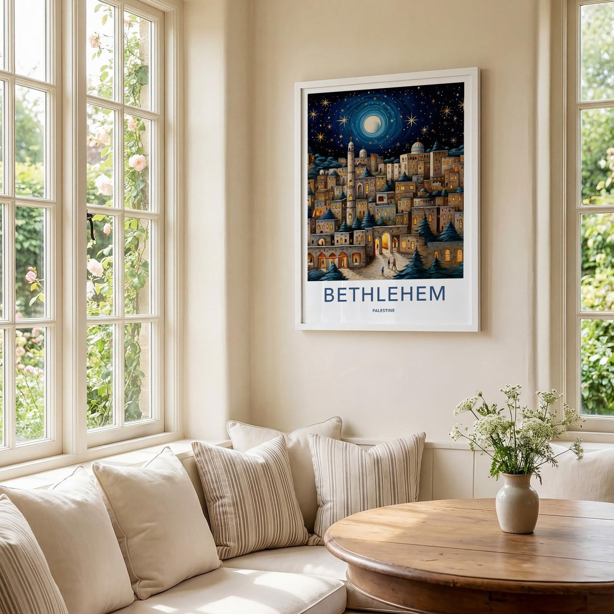 Bethlehem Wall Art - Historic City Artwork