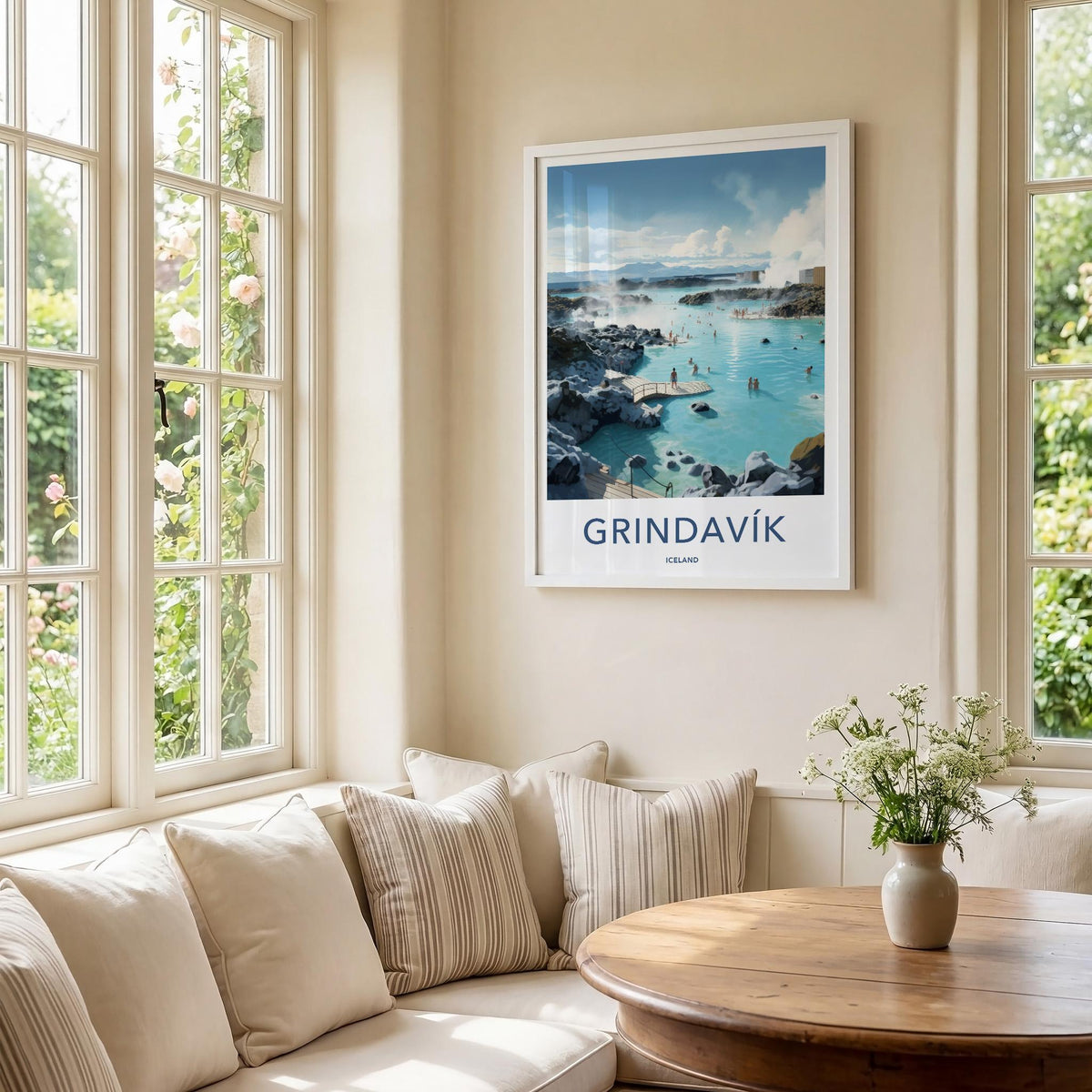 Grindavik Poster - Iceland Wall Art