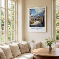 Rila Monastery Poster - Bulgaria Wall Art