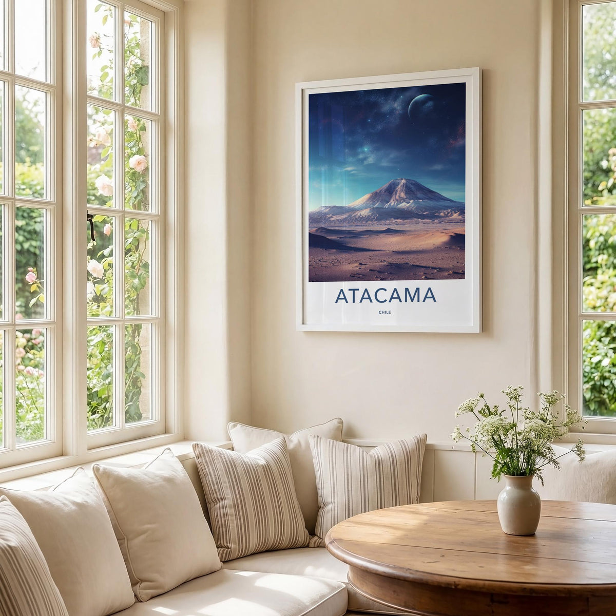 Atacama Desert Poster - Chile Wall Art Featuring Cosmic Desert