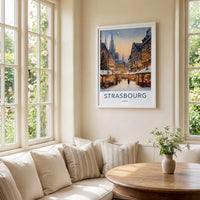 Strasbourg Wall Art - France Wall Decor With Medieval Cathedral