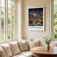Santa Claus Poster - Indiana Wall Art