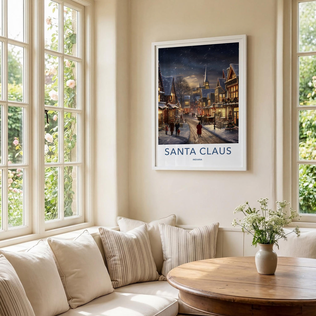 Santa Claus Poster - Indiana Wall Art