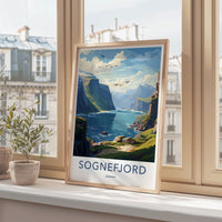 Sognefjord Poster - Norway Wall Art