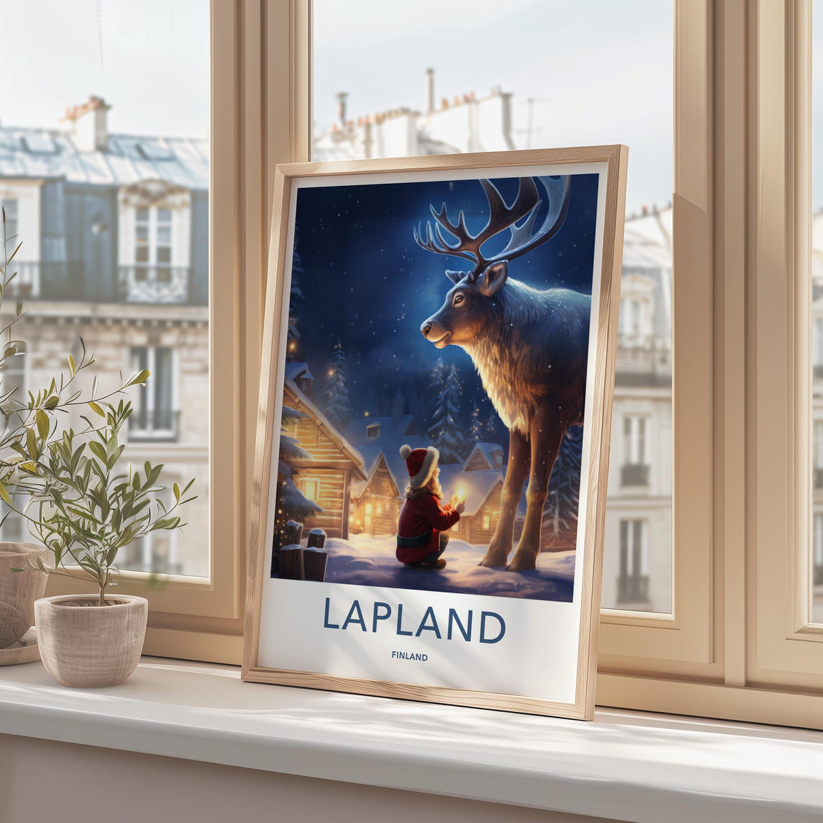 Lapland Poster - Finland Wall Art
